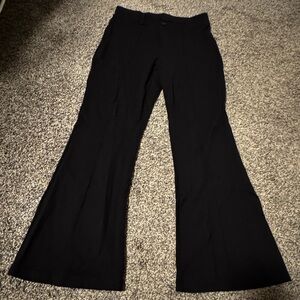 Chic Black Flare Women's Pants